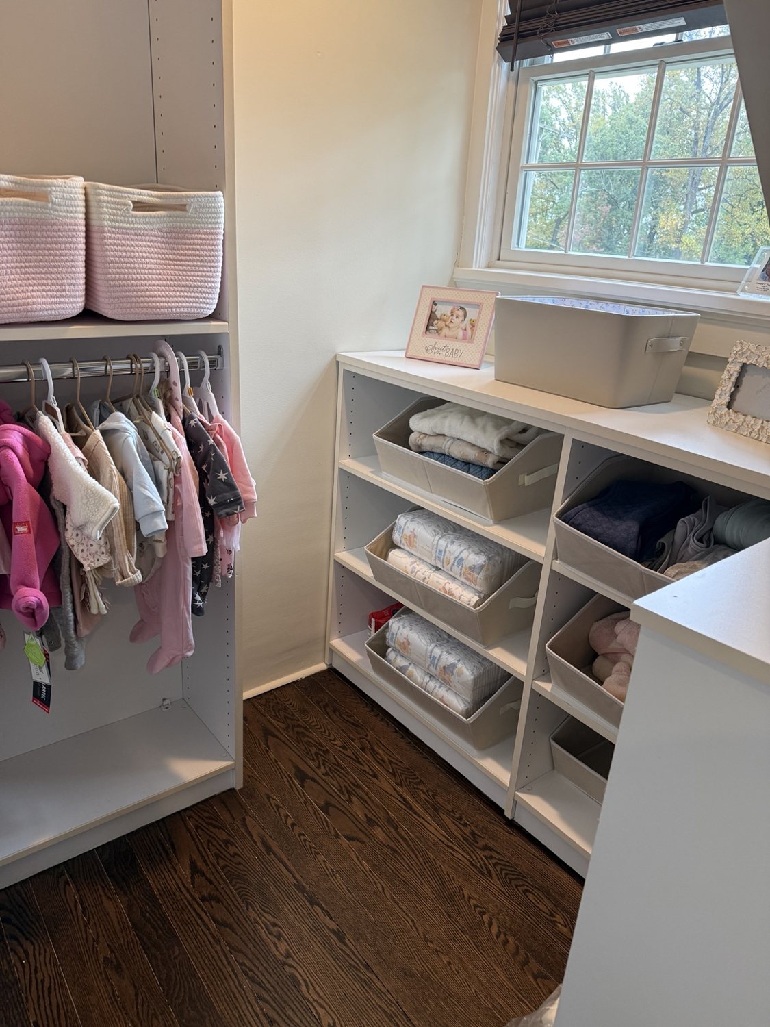 Baby Closet after