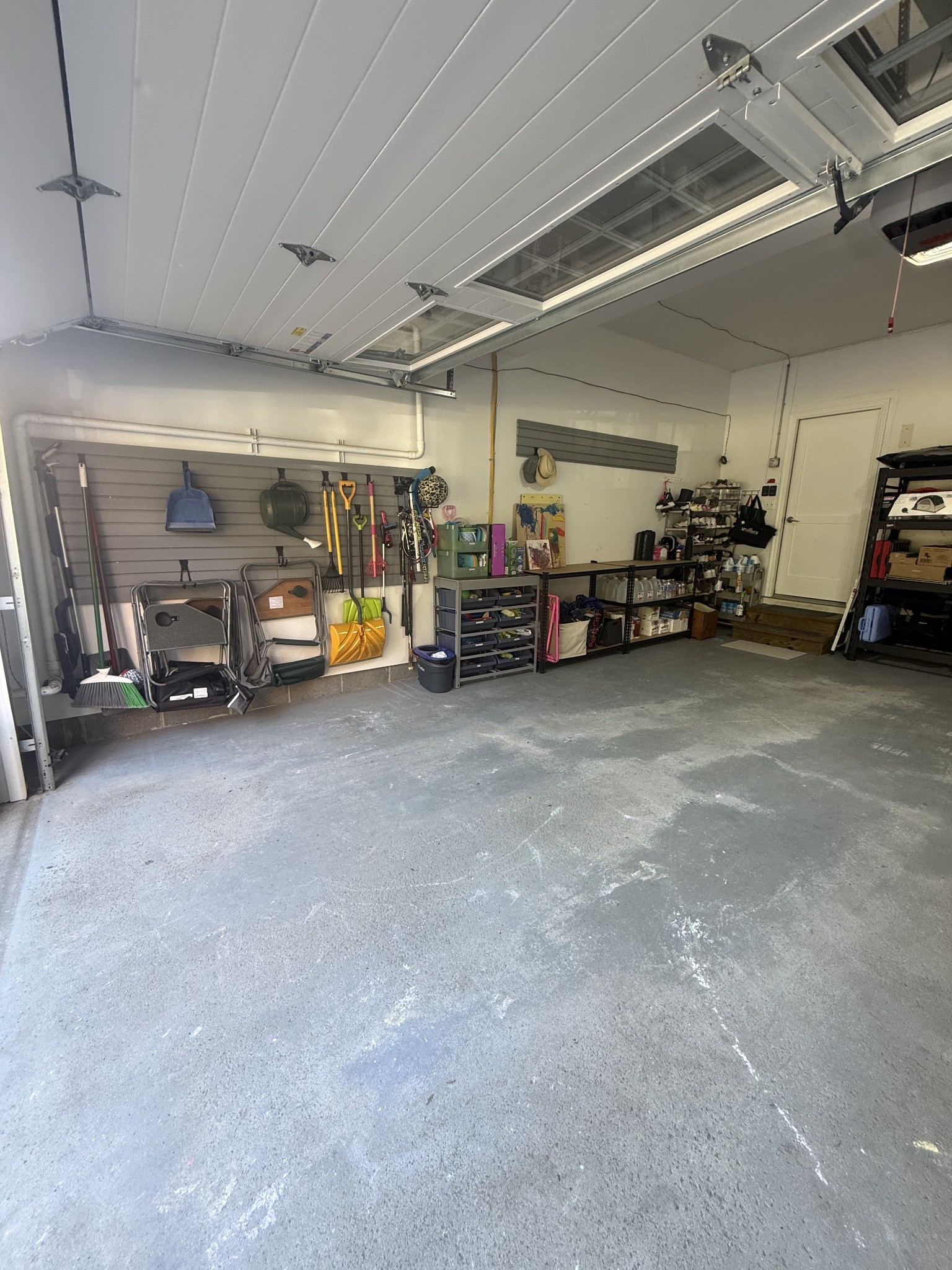 Garage Wall Organization after