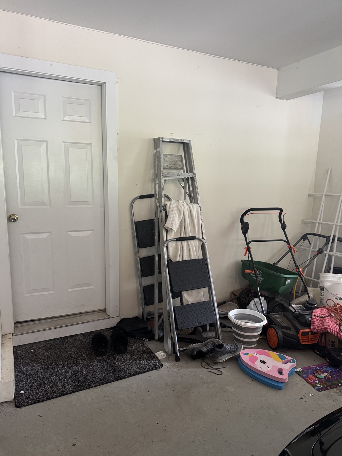 Garage Entryway Reset before