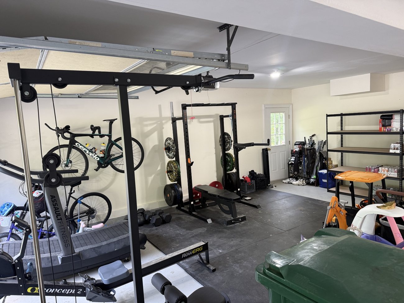 Garage Gym after