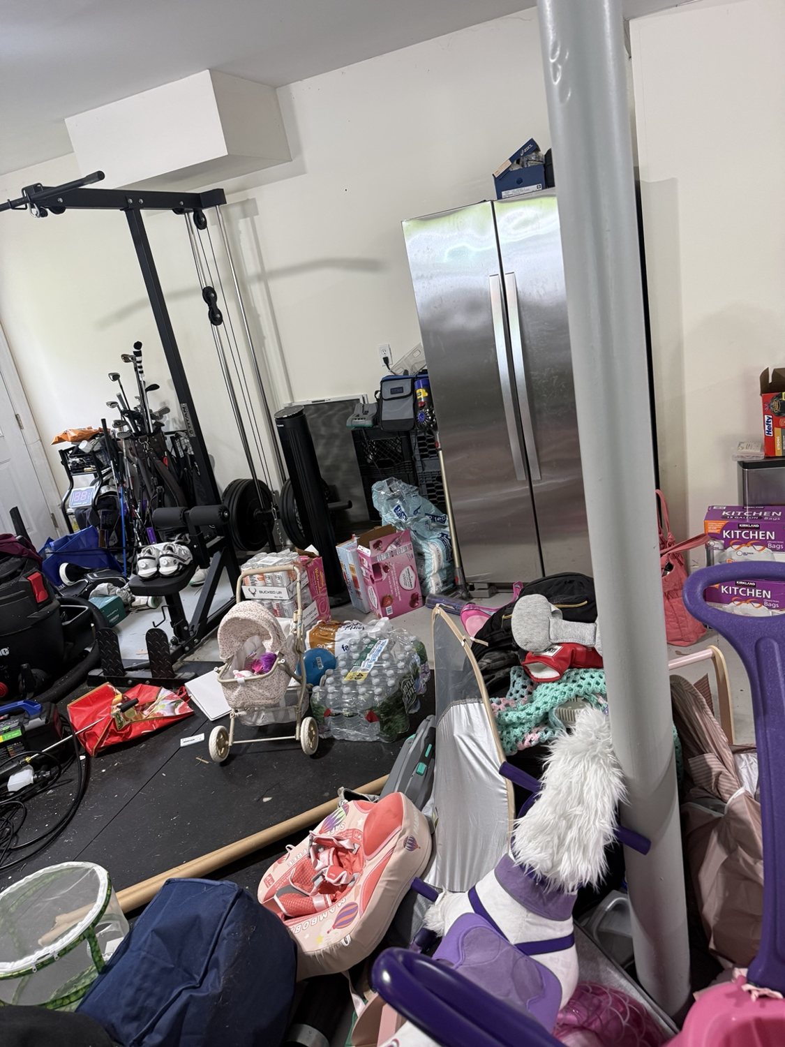 Garage Storage before