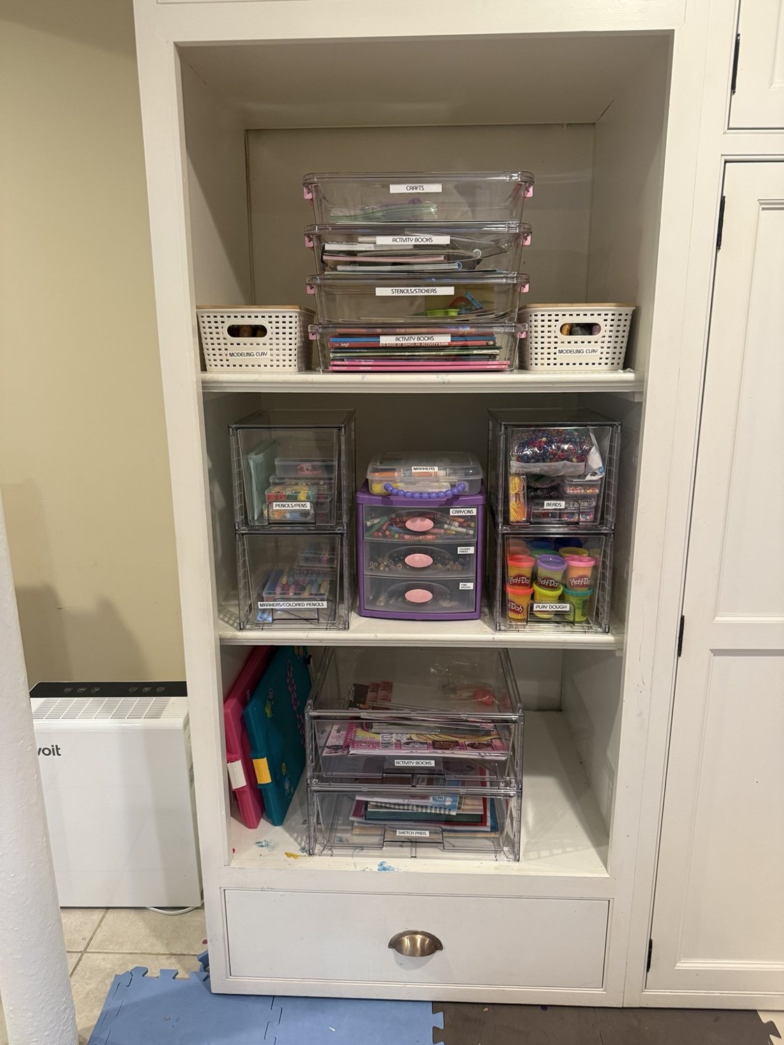 Craft Cabinet after