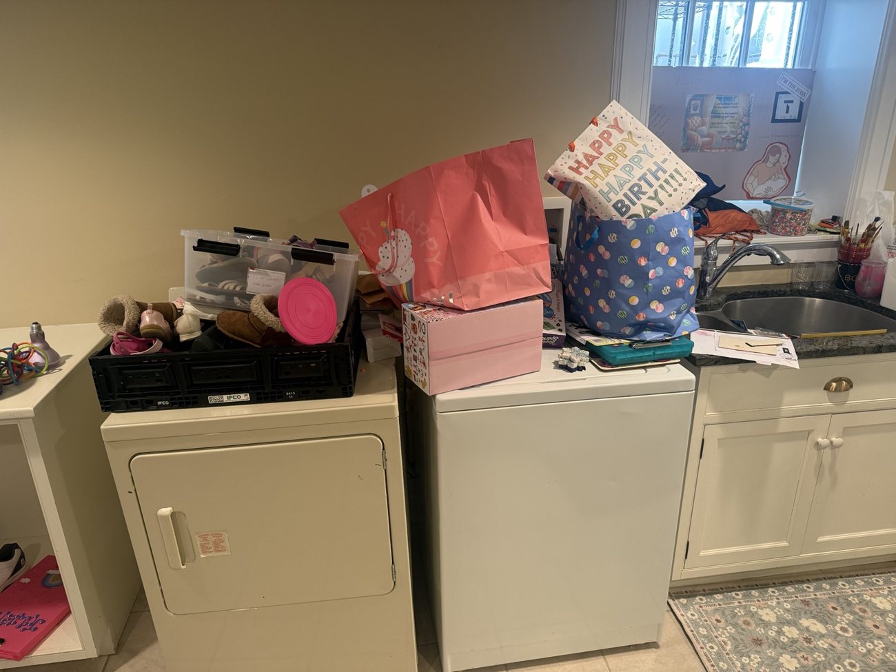 Laundry & Counter Reset before