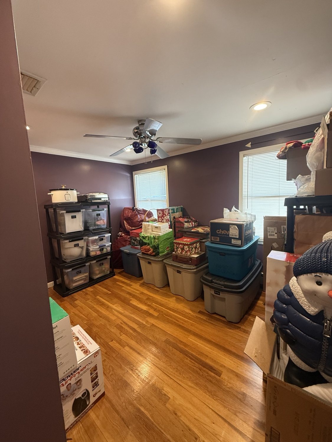 Holiday Storage after